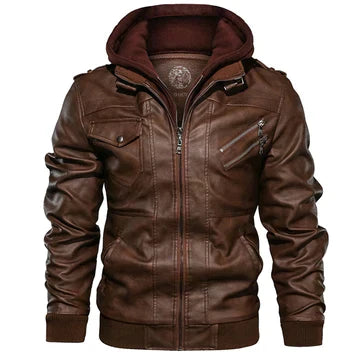 Markus - Elegant premium leather jacket for men