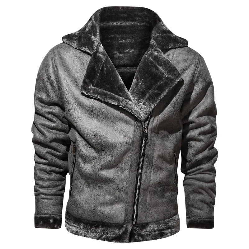 Rustic Rambler - Leather Jacket With Lining